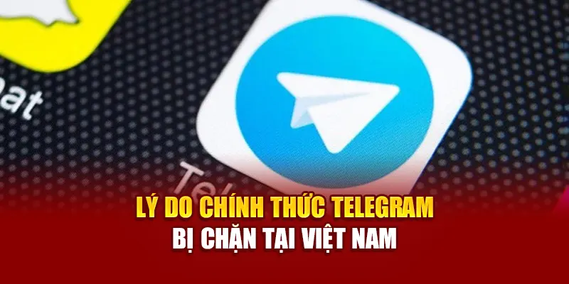 Lý do chính thức Telegram bị chặn tại Việt Nam