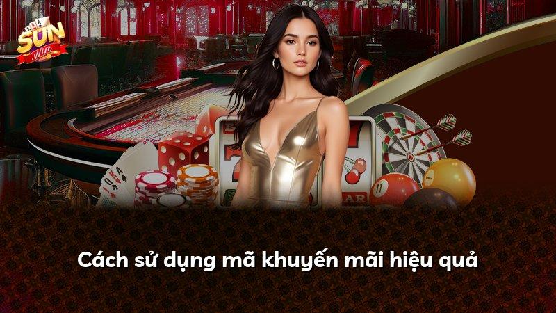 Cách sử dụng mã khuyến mãi hiệu quả